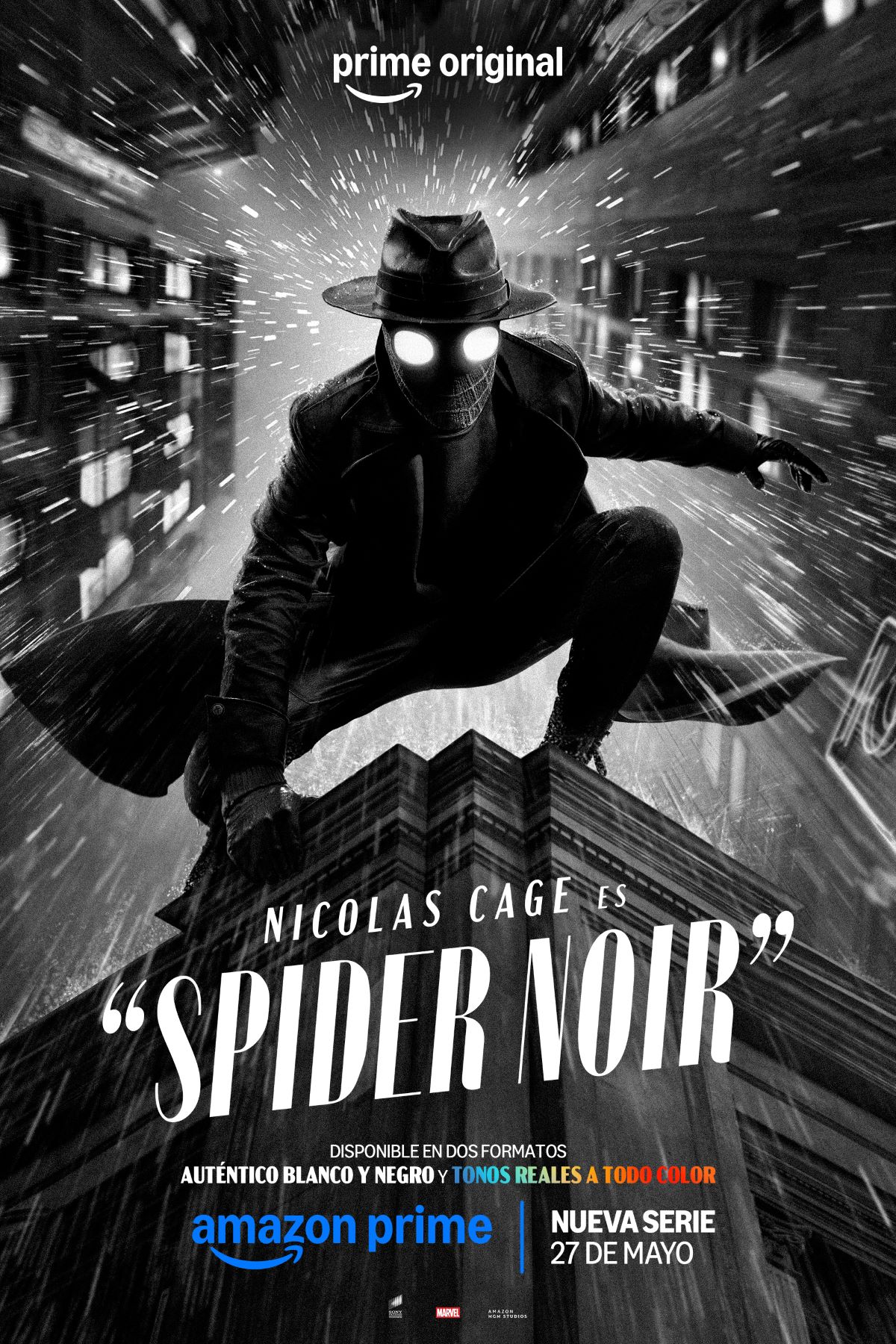 Prime Video lanza tráiler de Spider-Noir con Nicolas Cage